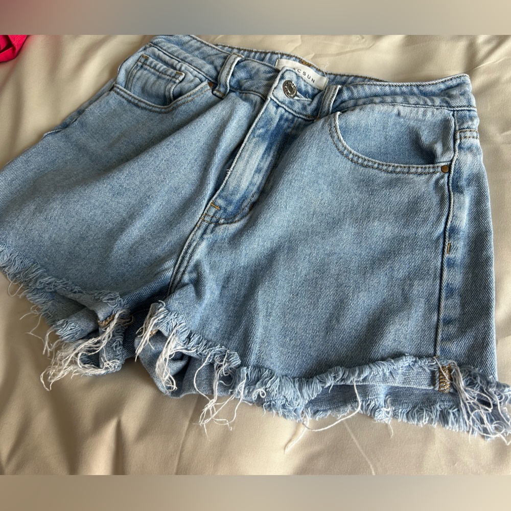 PacSun Jean mom shorts